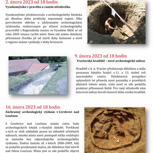 Archeologický cyklus přednášek